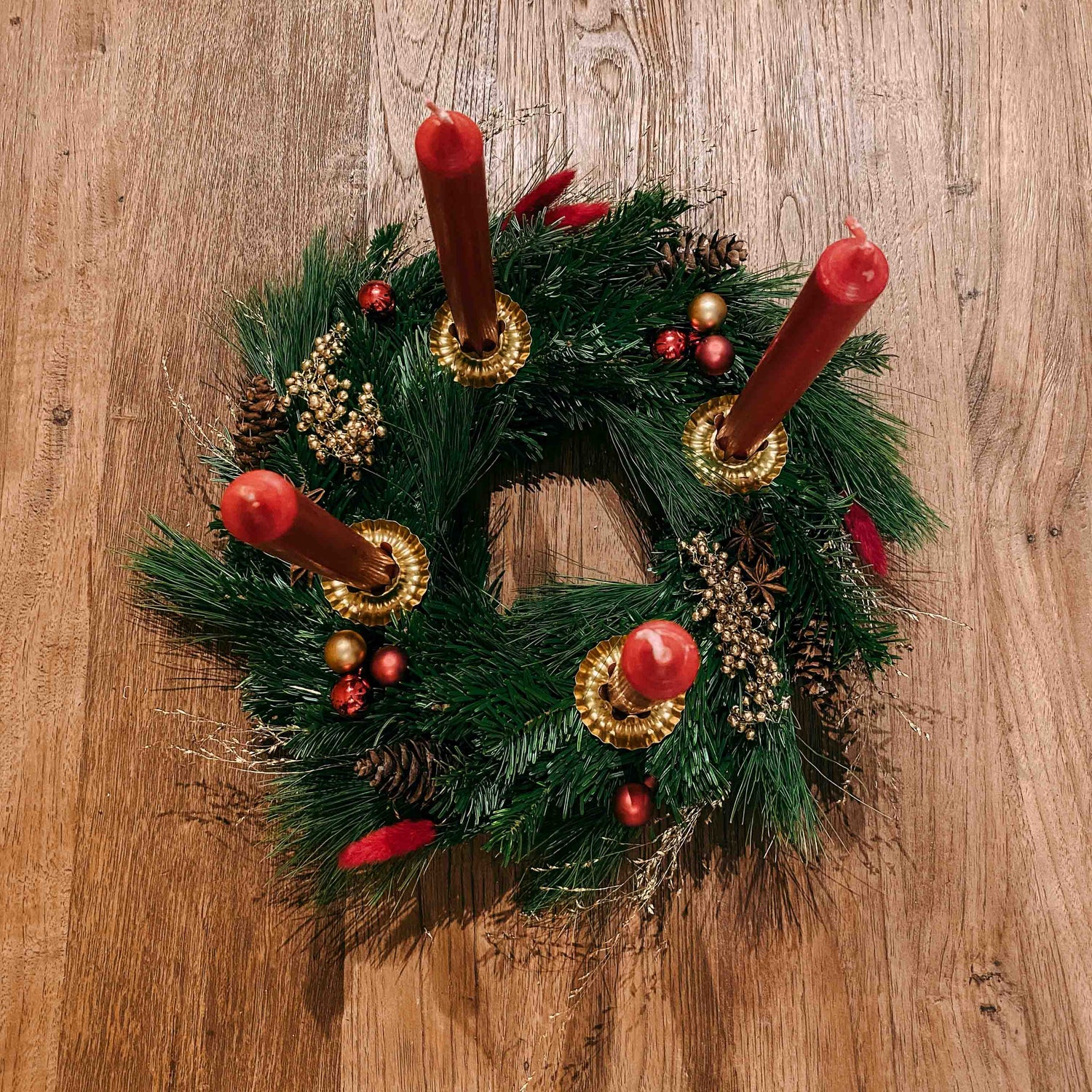 Adventskranz DIY-BOX „ROTKÄPPCHEN“