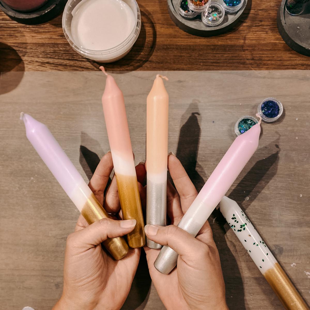 DIP DYE Advent Candles (limited)