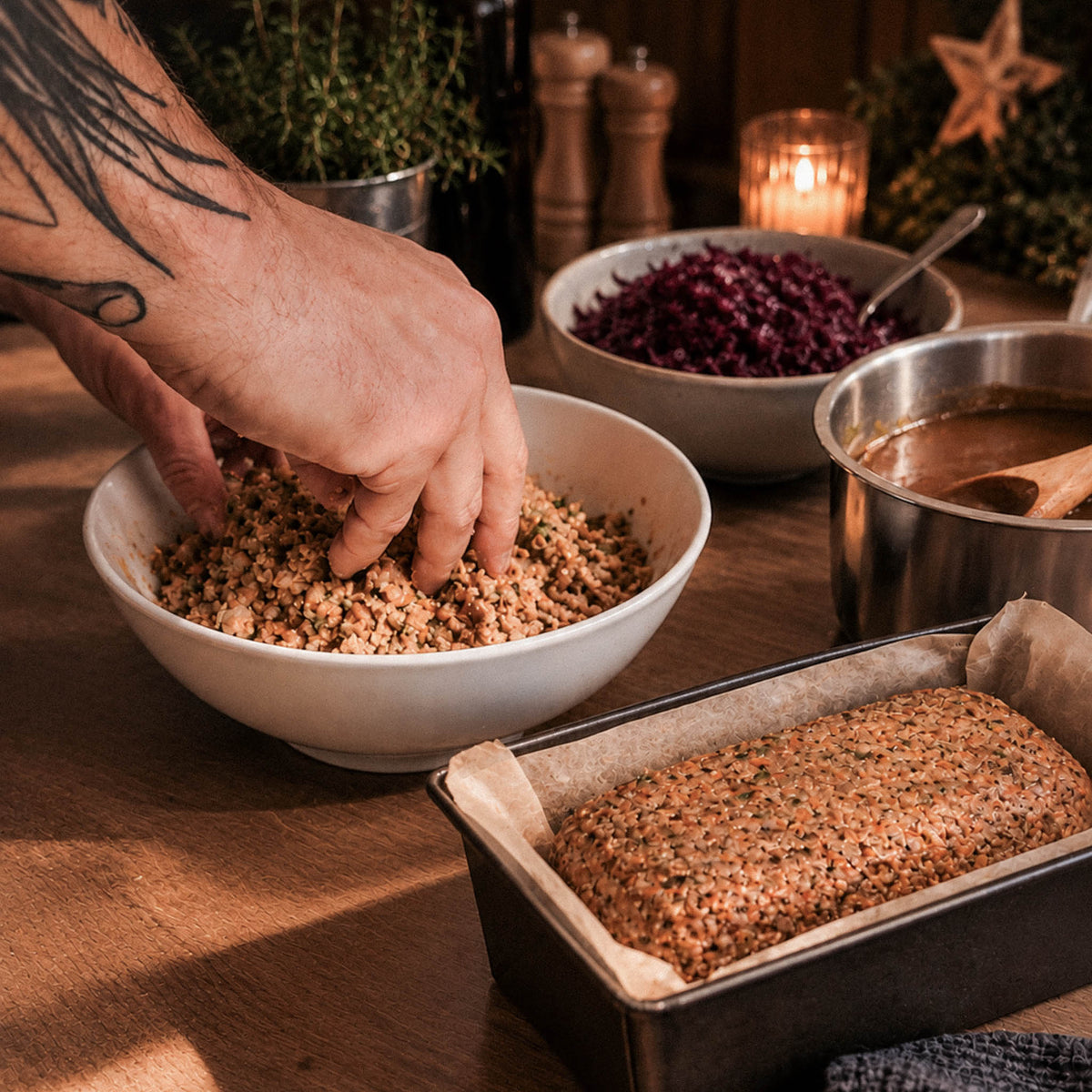 Veganer Weihnachts-Kochkurs - Teamevent