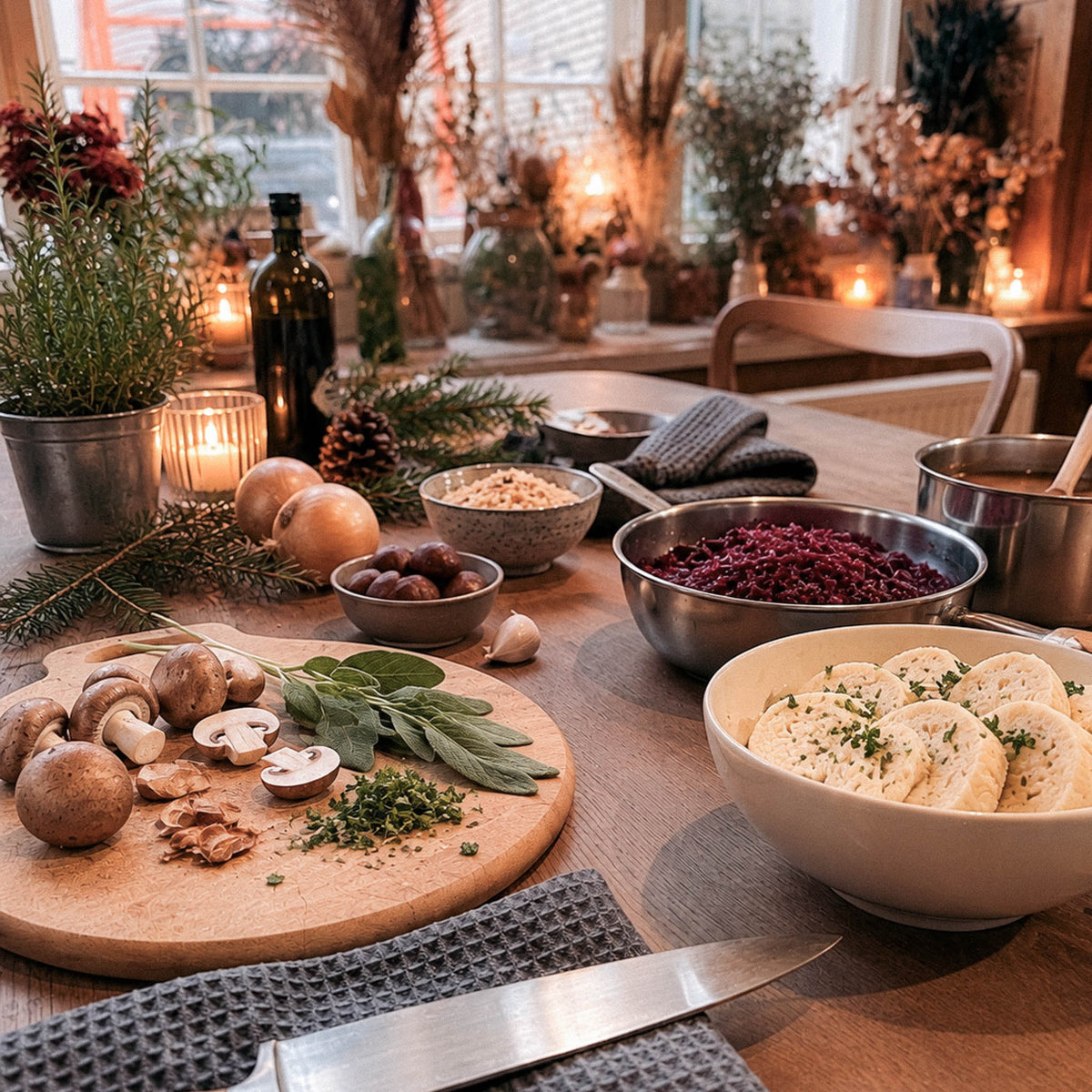 Veganer Weihnachts-Kochkurs - Teamevent