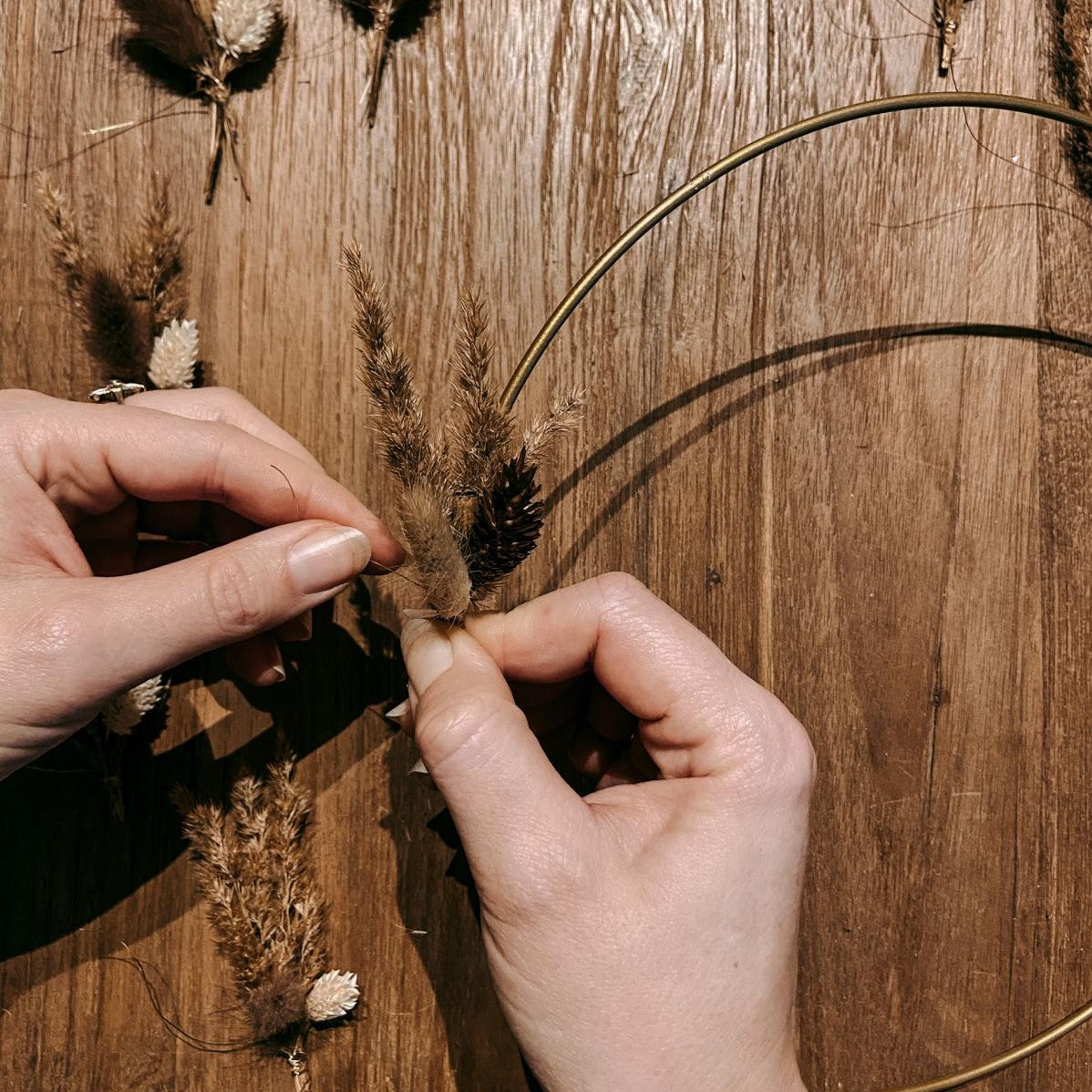DIY-BOX Trockenblumen Ring