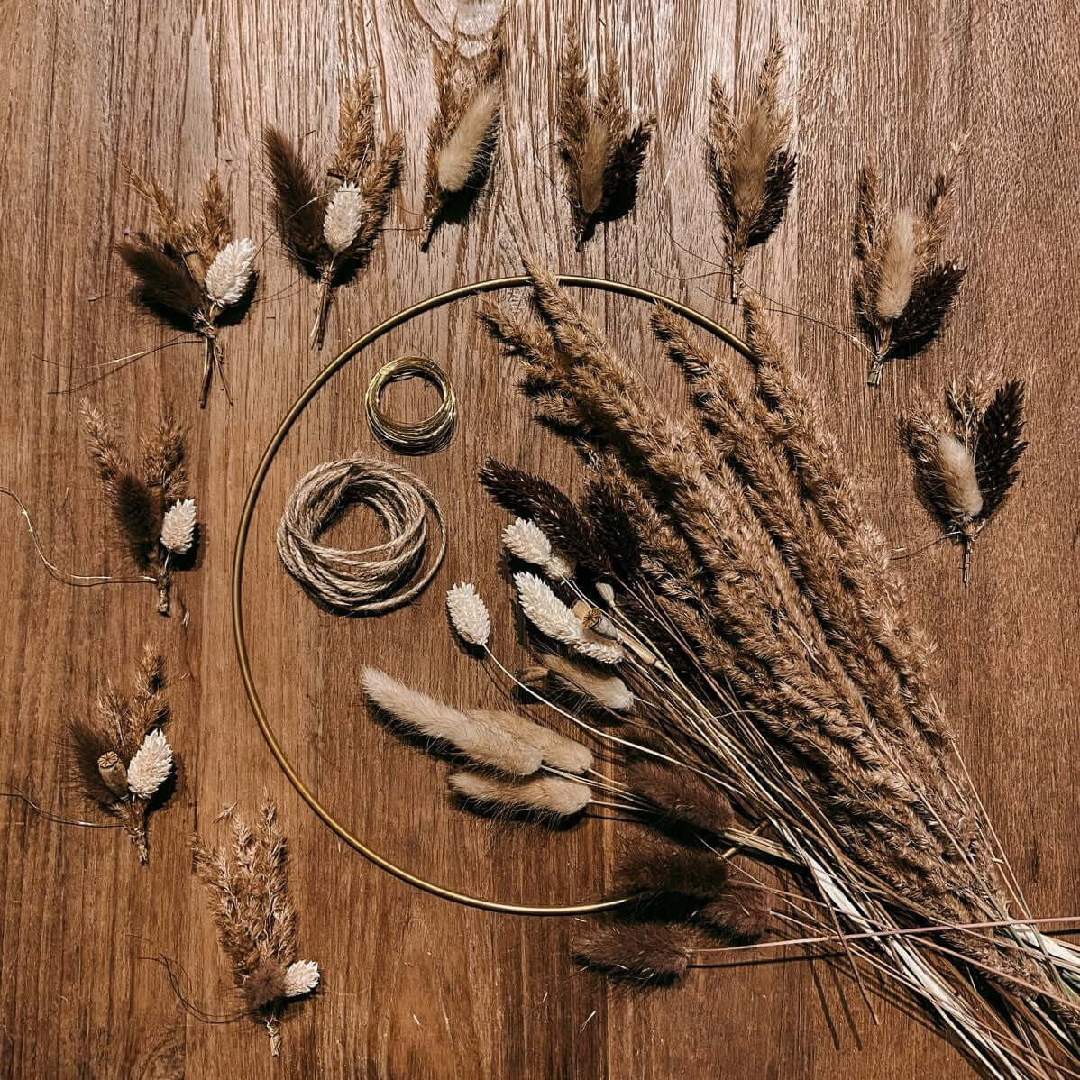 DIY-BOX Trockenblumen Ring