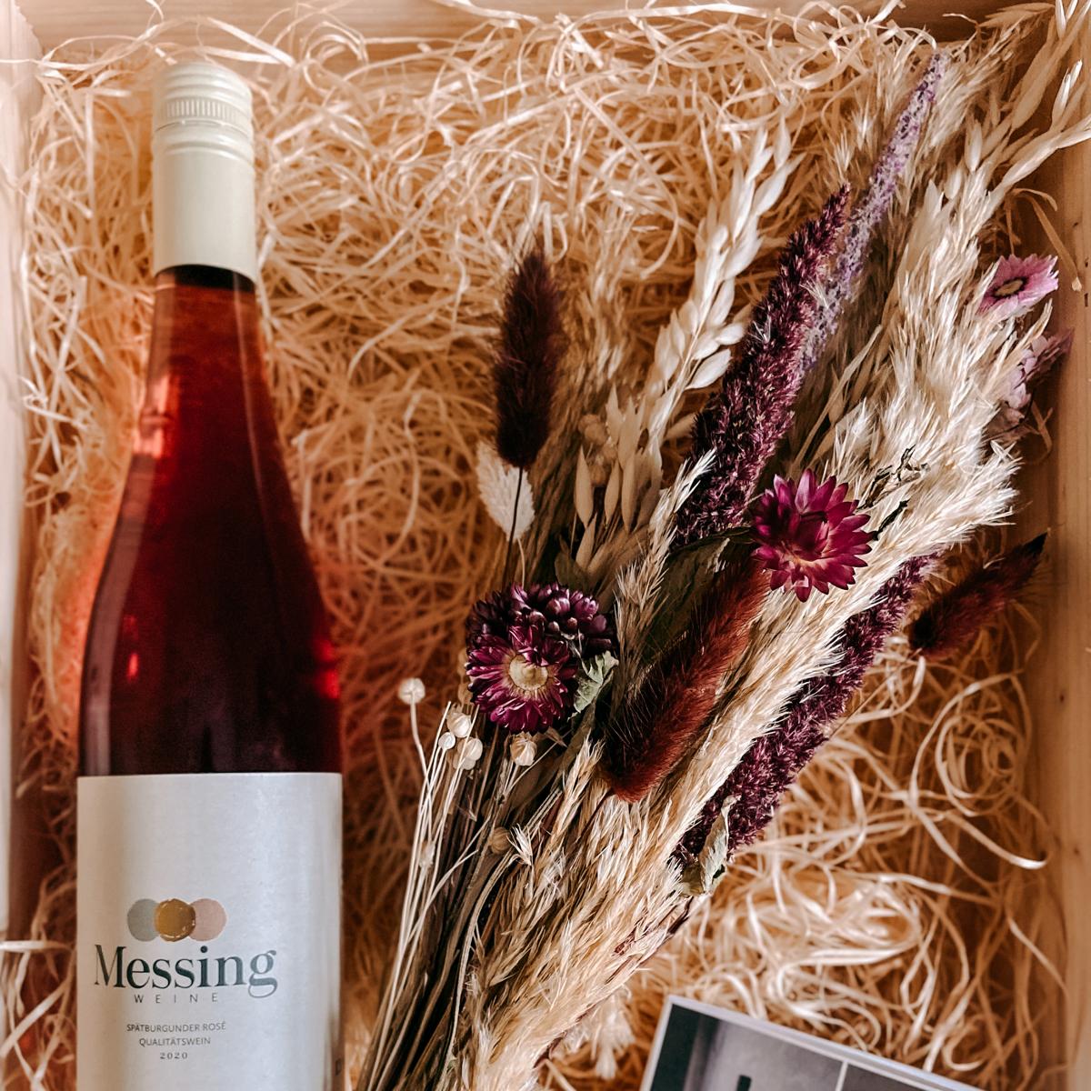 GESCHENK BOX - ROSENROT