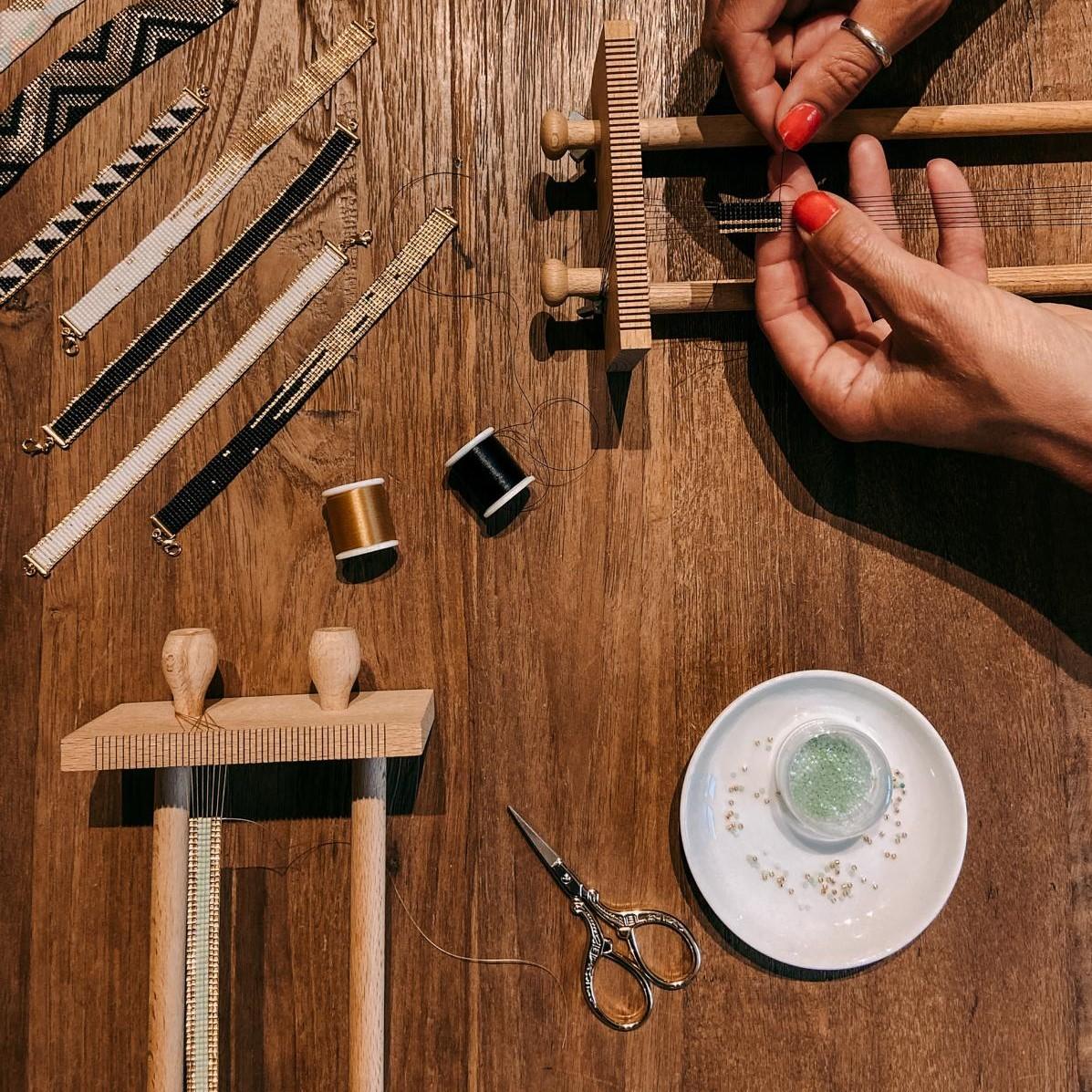 Perlenschmuck-Armband Workshop