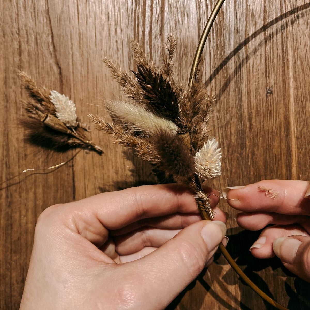 DIY-BOX Trockenblumen Ring