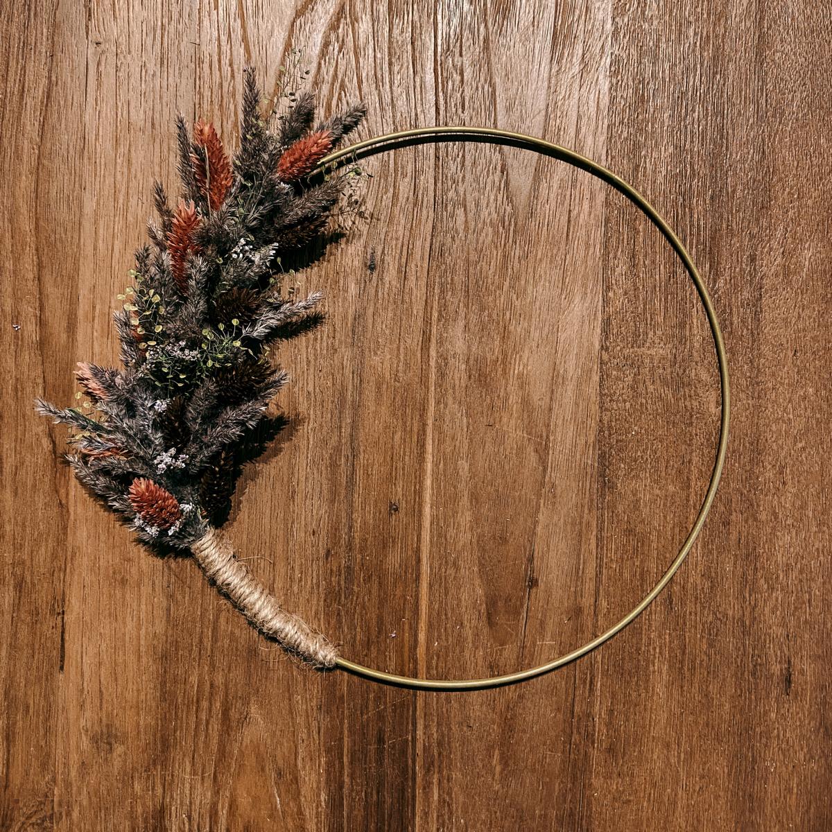 DIY-BOX Trockenblumen Ring