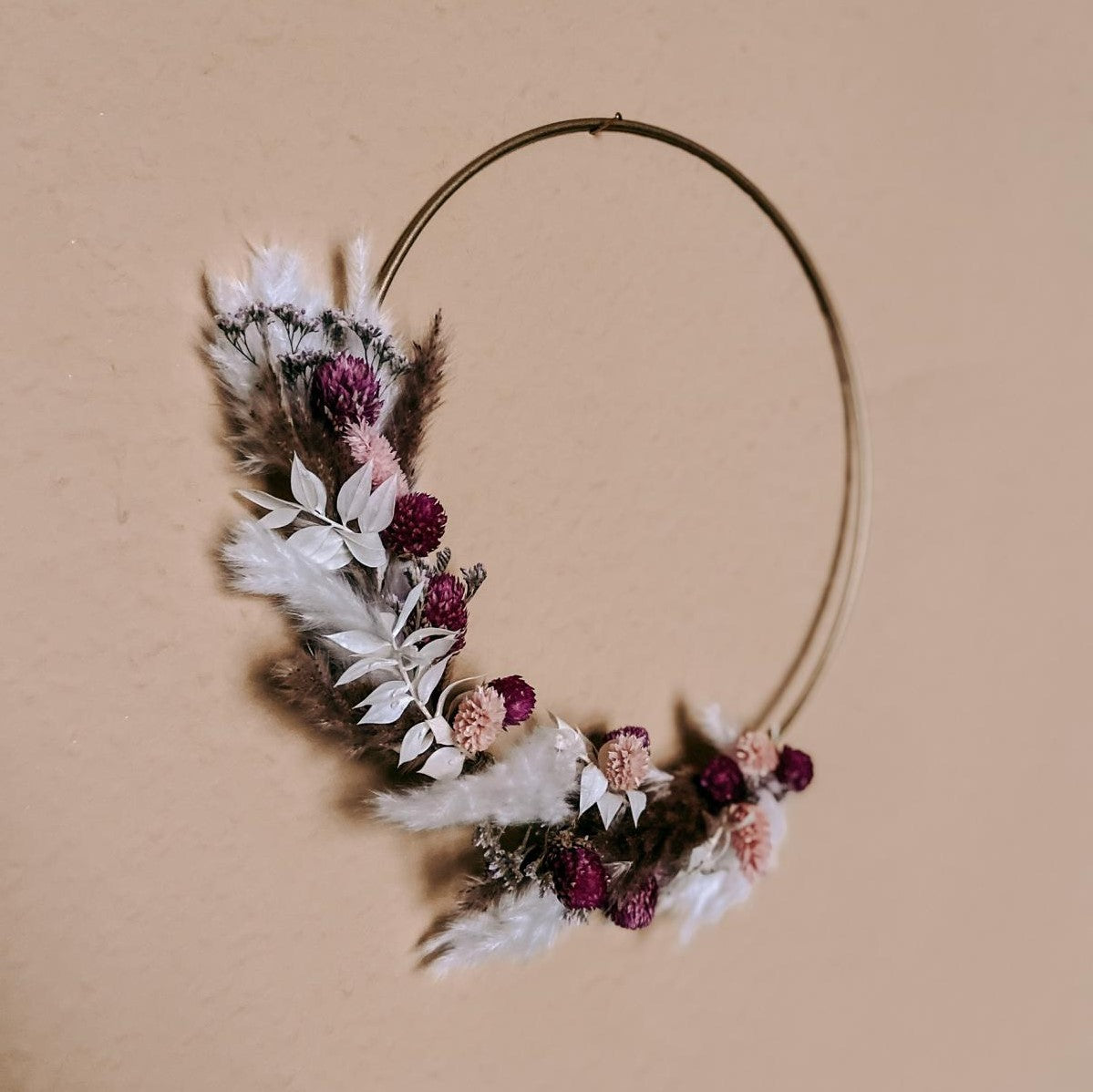 DIY-BOX Trockenblumen Ring