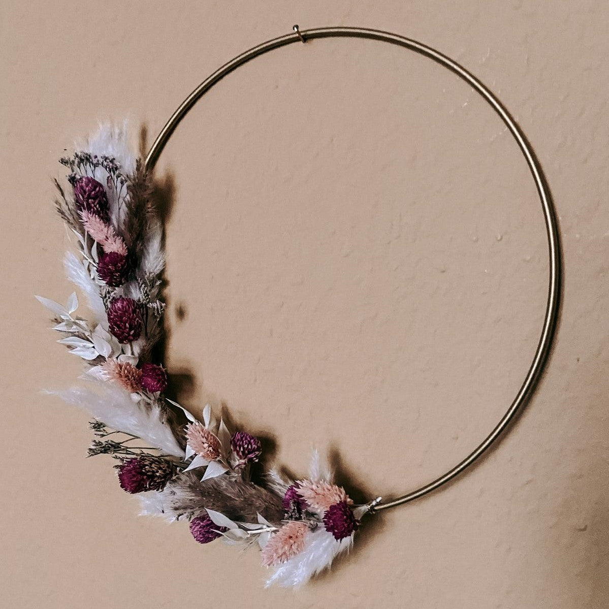 DIY-BOX Trockenblumen Ring