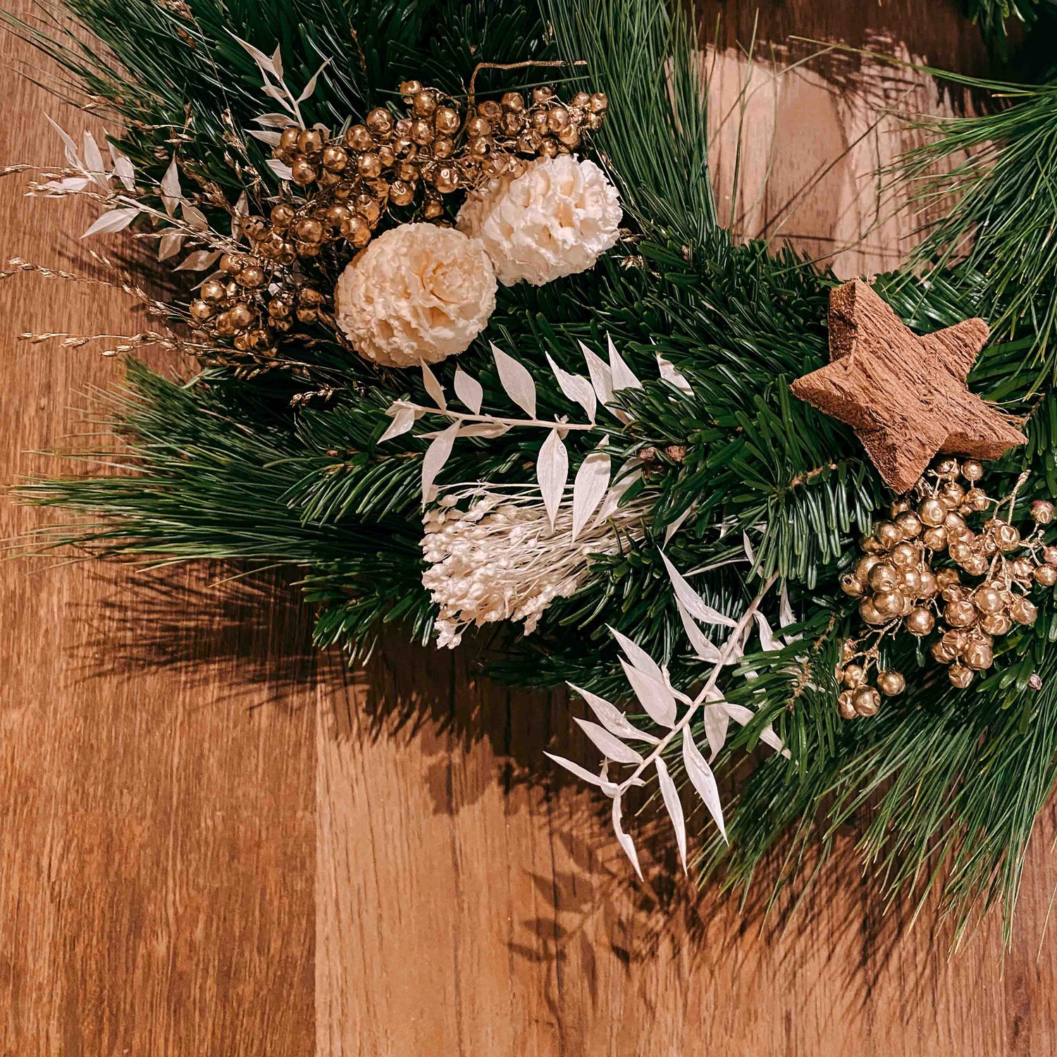 Adventskranz DIY-BOX „SCHNEEWEISSCHEN“