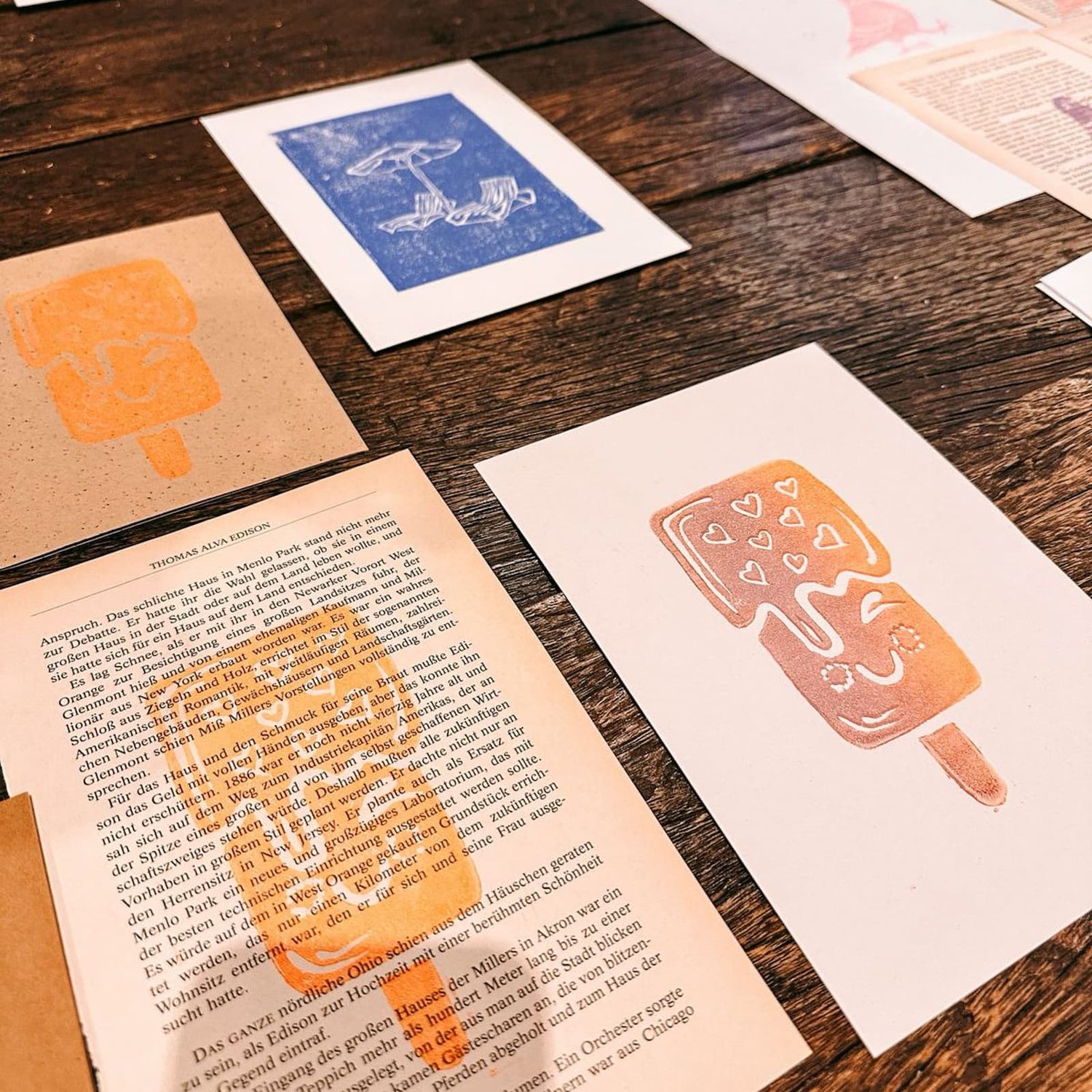 Linocut & linoprint