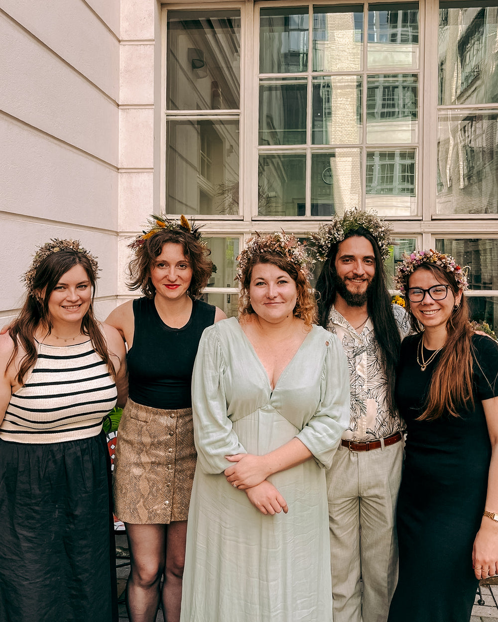 Gemeinsame Erinnerungen aus dem FlowerCrown-Workshop