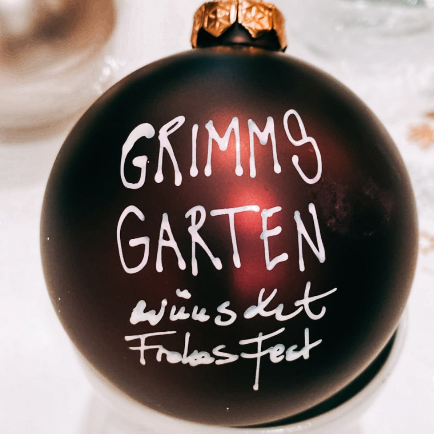 Weihnachtskugeln Workshop