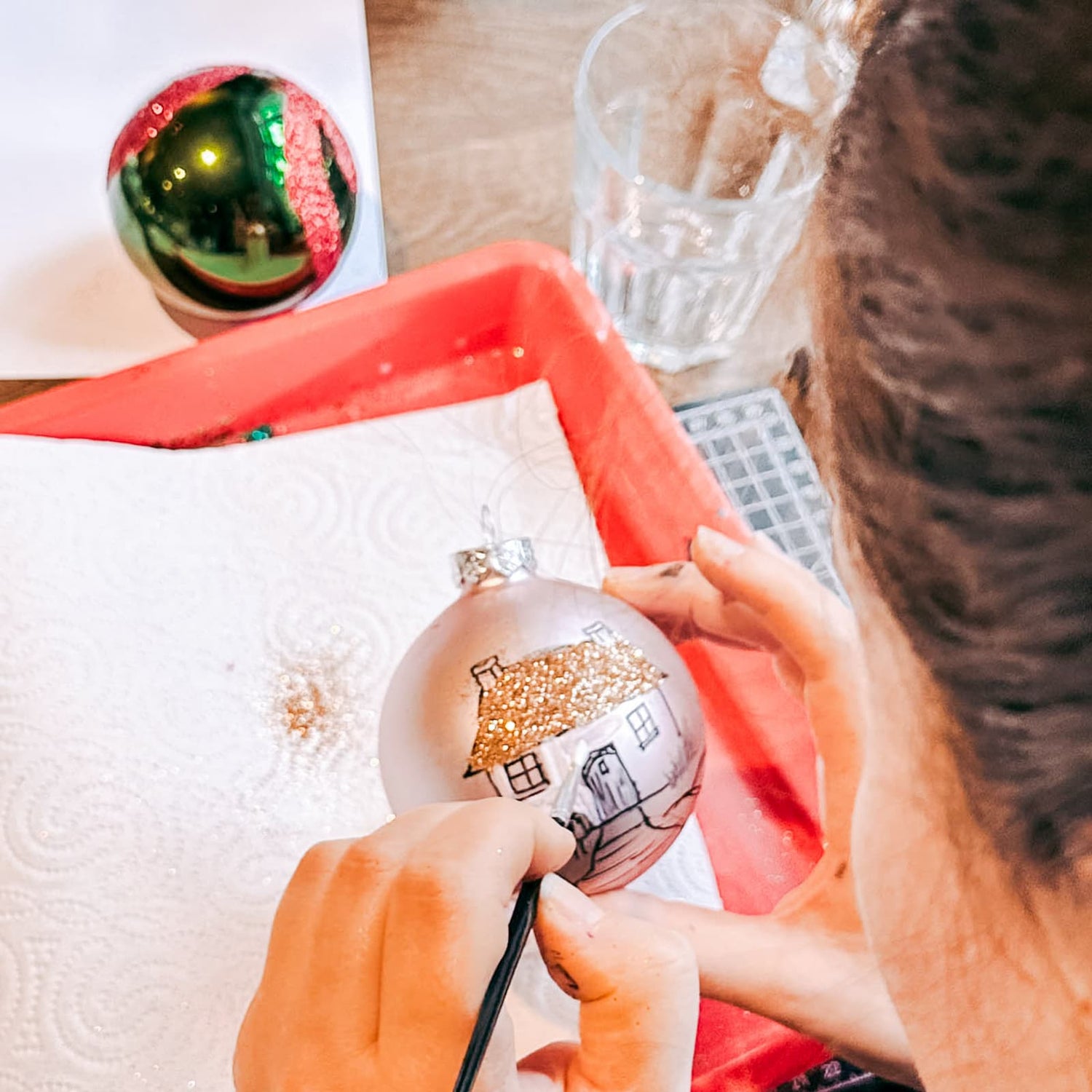 Weihnachtskugeln Workshop