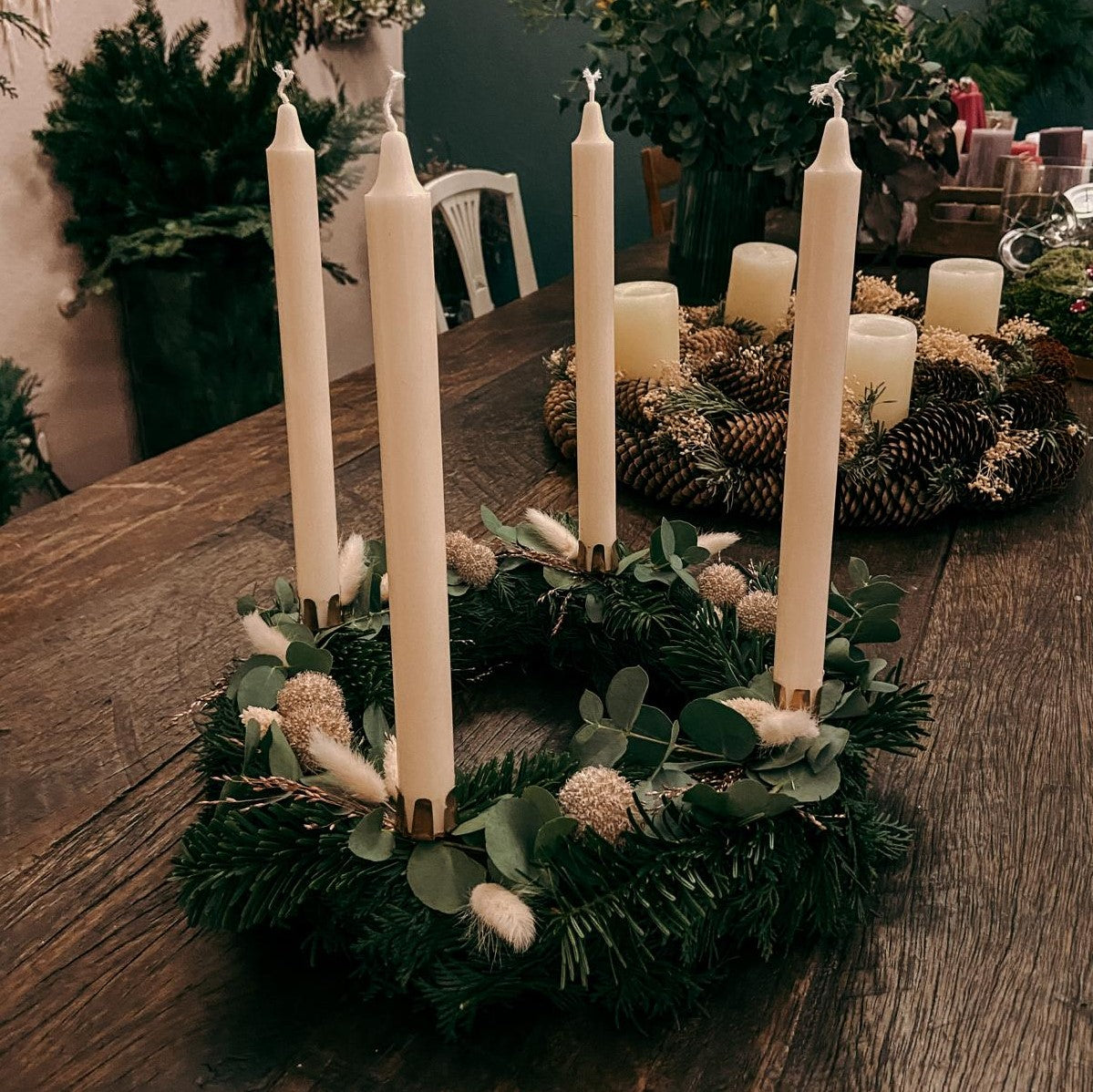 Weihnachts-Adventskranz