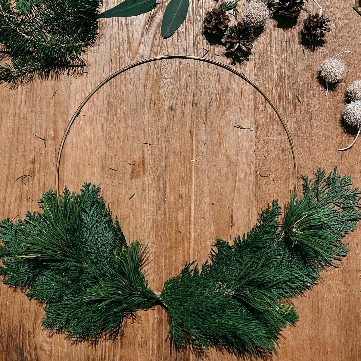 Weihnachtsdeko-Ring