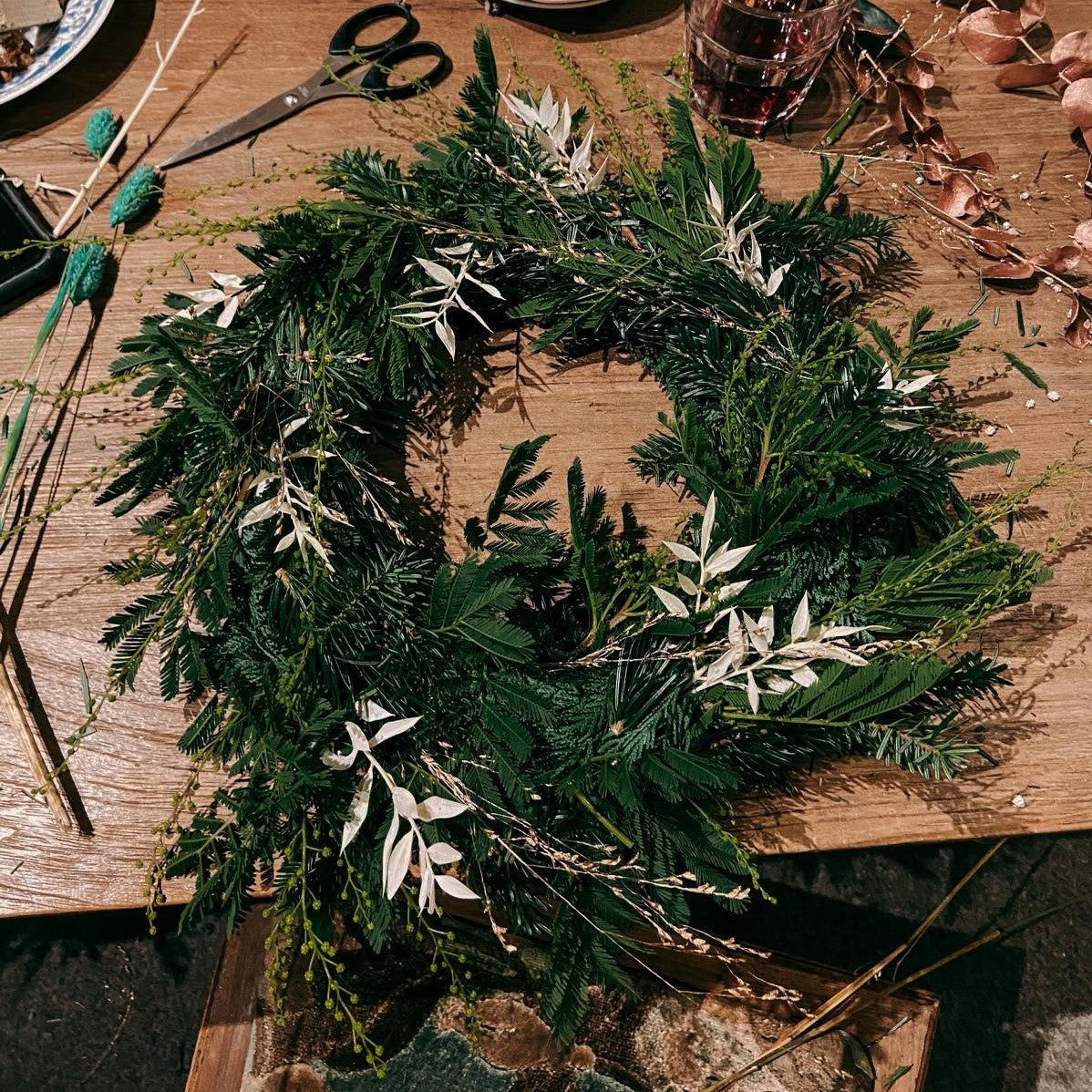 Weihnachts-Adventskranz