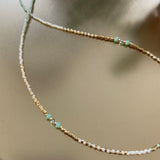 Perlenenkette mint - SUMMER EDITION