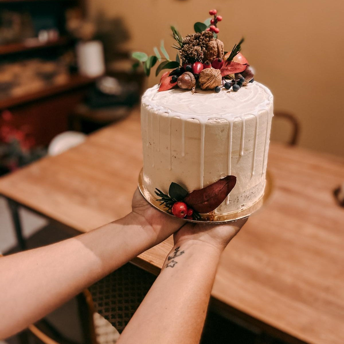 Mini drip cake