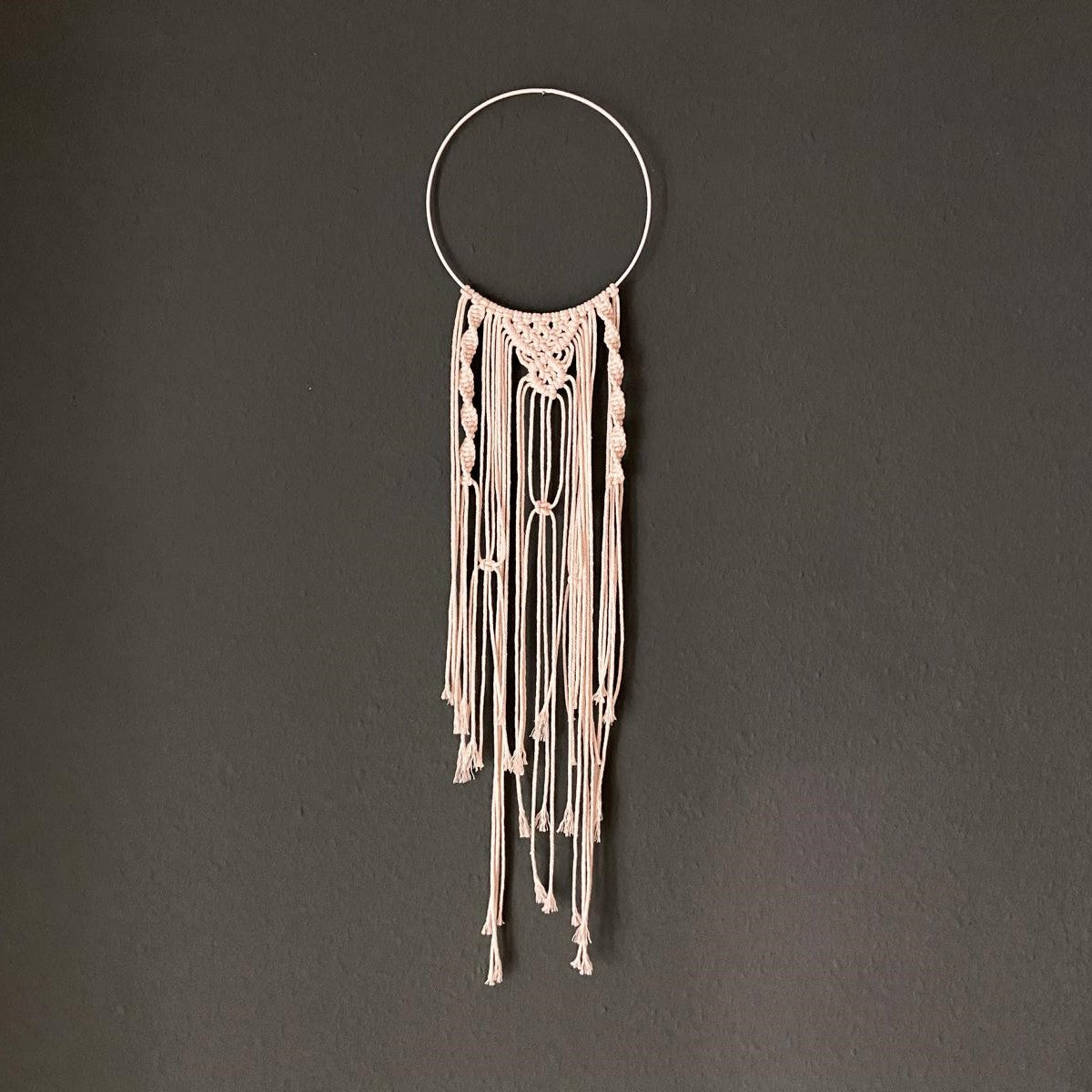 Makramee Ring - Wandbehang