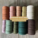 Makramee Ring - Wandbehang