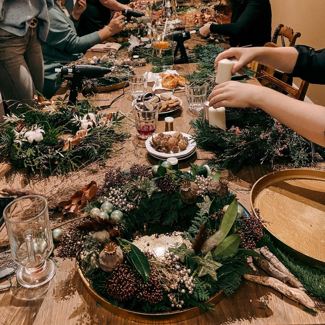 Weihnachts-Adventskranz