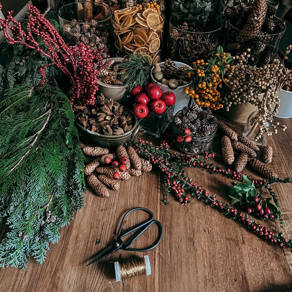 Weihnachts-Adventskranz