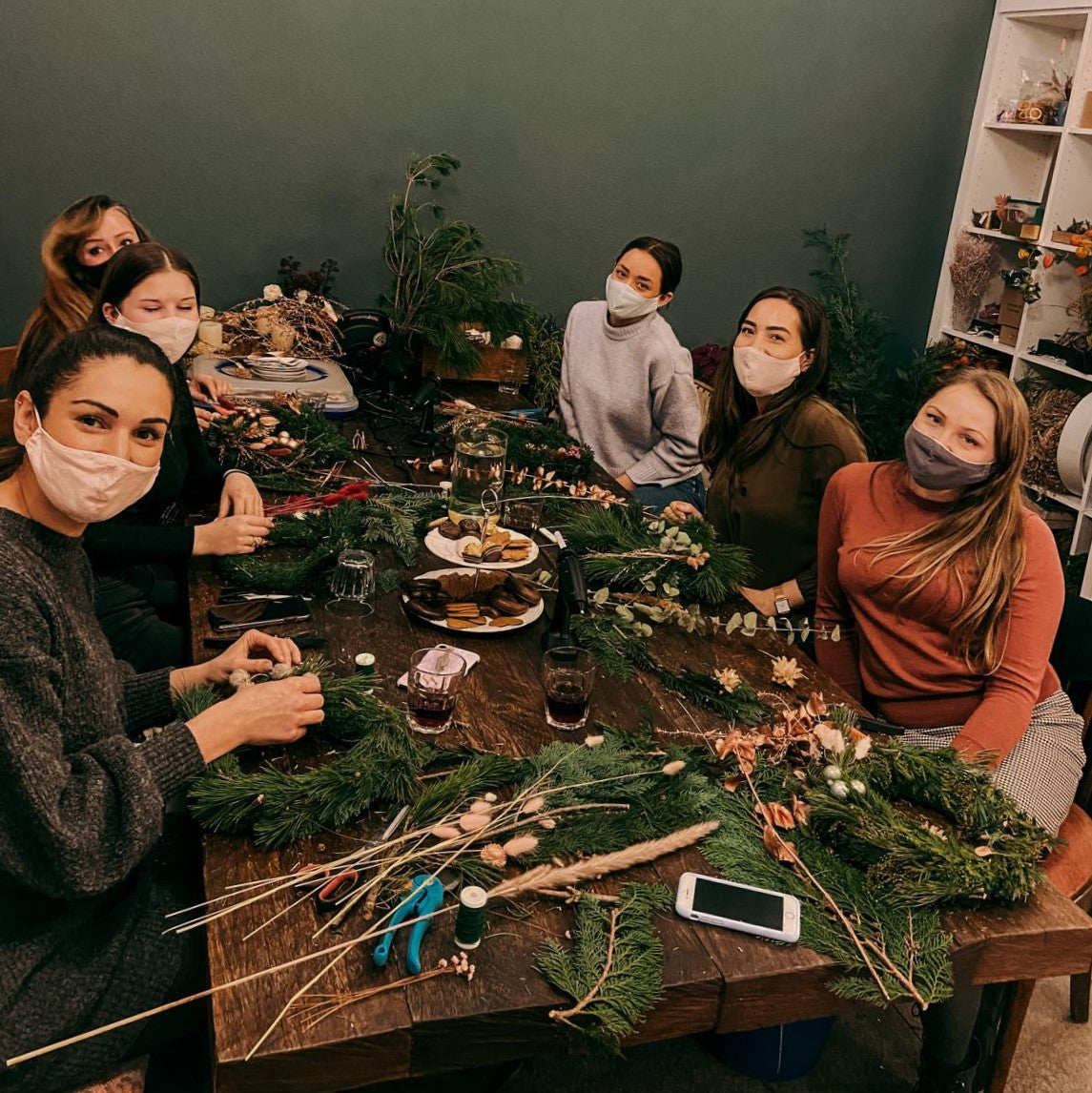 Weihnachts-Adventskranz